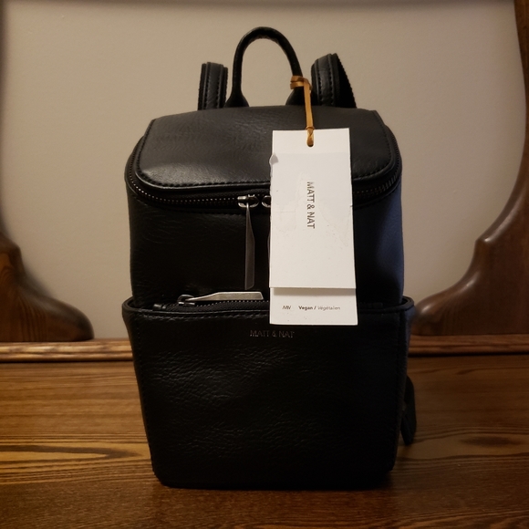 Matt & Nat Handbags - ⭐SALE⭐ NWT Matt & Nat Mini Brave Backpack - Black